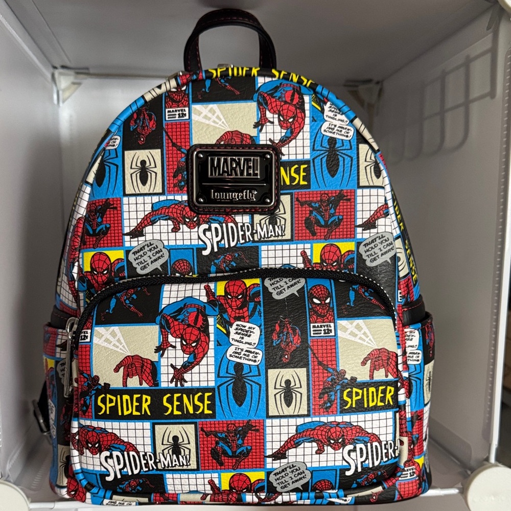 Loungefly Marvel Spider-Man Comic Backpack